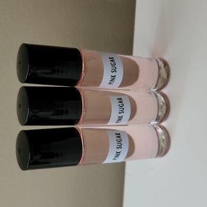 3 Bottles Similar to Pink Sugar 1/3 oz Roll On Fragrance Perfume Oil